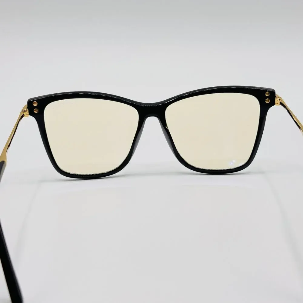 Tom Ford Eyeglasses Frame TF6097-B 001 Black Butterfly Frame 53-13-140 NEW